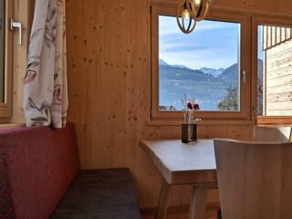 schöner Ausblick vom Esstisch