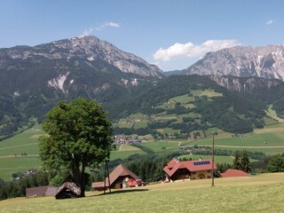 Ausblick auf den Stoderzinken und Kamm