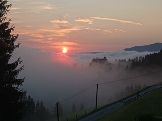 Sonnenaufgang am Waldherrhof