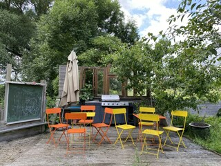 Grill- und Sitzecke