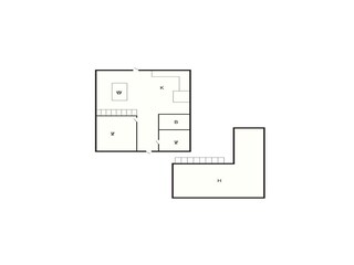 Vakantiehuis Ørsted Grondplan 37