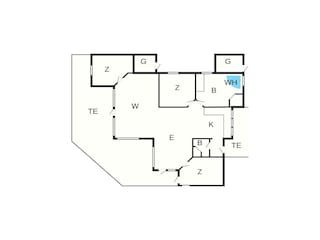Vakantiehuis Hals Grondplan 33