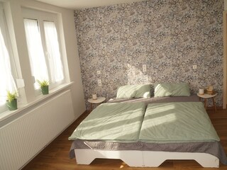 Betten im Wohnzimmer