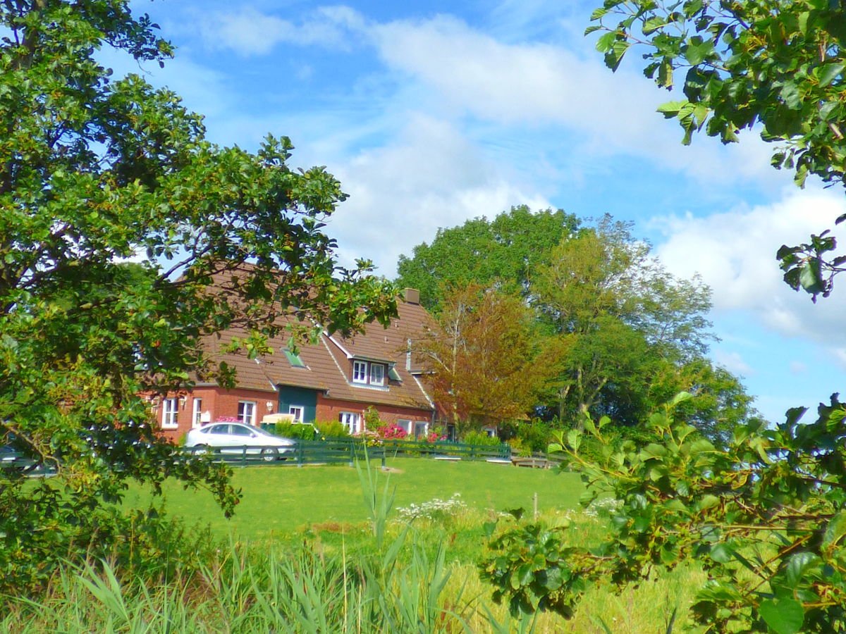 Landhaus Op de Warft on the dike