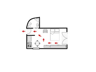 Ferienwohnung Rabac Grundriss 13