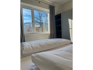 Aussicht vom Schlafzimmer