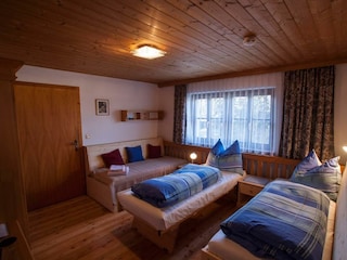 Schlafraum Appartement Schladming getrennte Betten