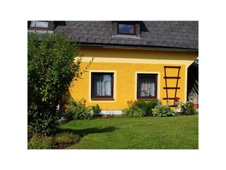 Gastgarten im Sommer