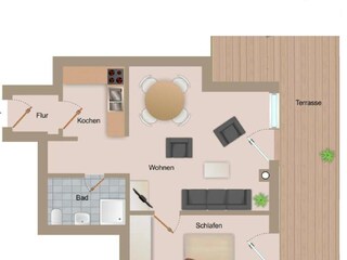 Ferienwohnung Dahme Ausstattung 22