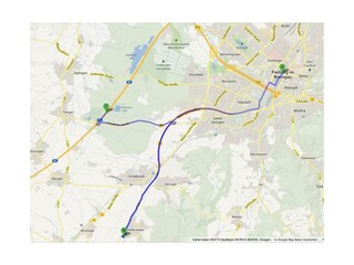 Anfahrtsweg FeWo-Klein