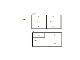Vakantiehuis Aalbæk Grondplan 36