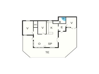 Maison de vacances Ebeltoft Plan d'étage 6