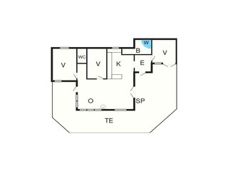 Ferienhaus Ebeltoft Grundriss 6