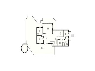 Vakantiehuis Lysekil Grondplan 28