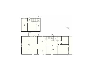 Vakantiehuis Hunnebostrand Grondplan 5