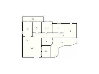 Vakantiehuis Halmstad Grondplan 32