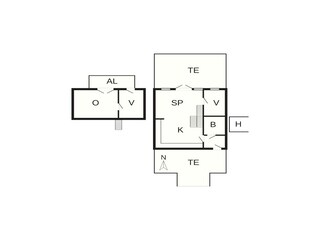 Vakantiepark Ebeltoft Grondplan 46