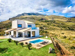 Villa Scopello Registrazione all'aperto 8