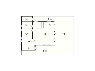 Vakantiehuis Urangsvåg Grondplan 85