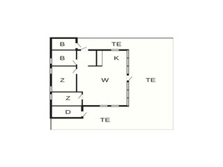 Vakantiehuis Urangsvåg Grondplan 84