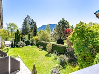 Blick in den Garten "Fewo Lödensee"