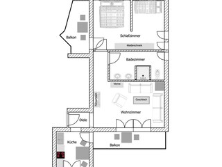 Holiday apartment Ruhpolding Floor Plan 18