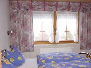 Schlafbeispiel der Ferienwohnung Steppberg