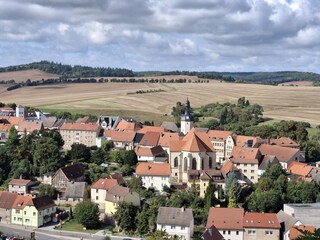 Blick auf die St. Georgskirche