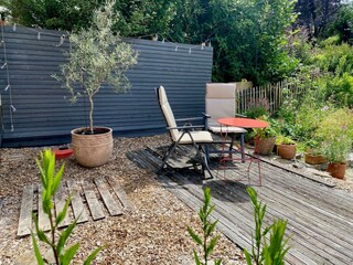 Terrasse mit Essplatz