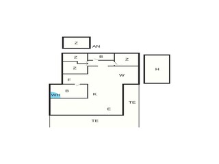 Vakantiehuis Løkken Grondplan 2