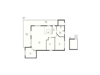 Holiday house Hirtshals Floor Plan 35