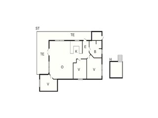 Maison de vacances Hirtshals Plan d'étage 35