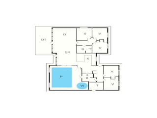 Holiday house Vaeggerløse Floor Plan 42