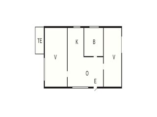 Vakantiehuis Vänersborg Grondplan 25