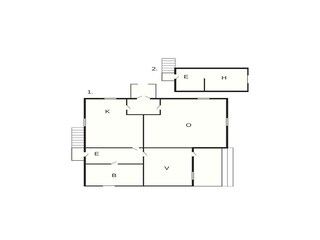 Vakantiehuis Skällinge Grondplan 32