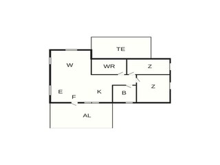 Vakantiehuis Onsala Grondplan 20