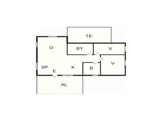 Vakantiehuis Onsala Grondplan 21