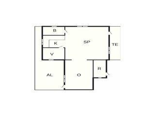 Vakantiehuis Bolmsö Grondplan 27