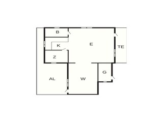 Vakantiehuis Bolmsö Grondplan 25