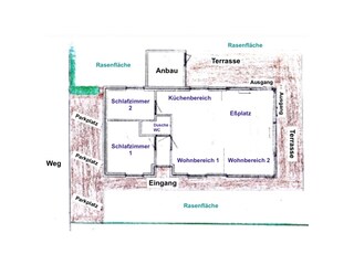 Bungaló De Koog Plano de planta 18