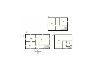 Vakantiehuis Uddevalla Grondplan 32