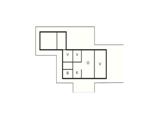 Vakantiehuis Dronningmølle Grondplan 63