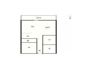 Vakantiehuis Bratten Strand Grondplan 23