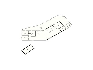 Vakantiehuis Sjællands Odde Grondplan 16