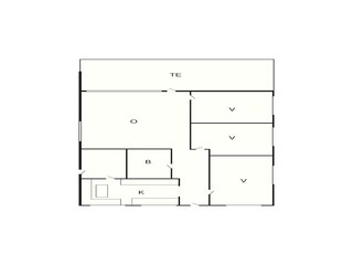 Maison de vacances Aalbæk Plan d'étage 42