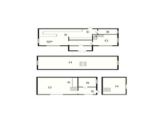 Vakantiehuis Torsås Grondplan 26