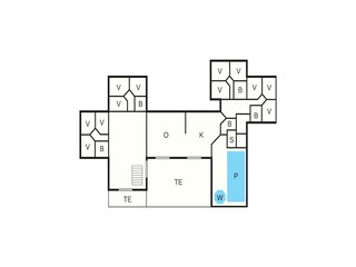 Holiday house Hostrup Strand Floor Plan 56