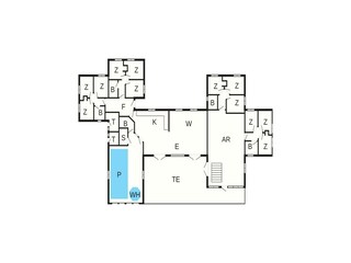 Ferienhaus Hostrup Strand Grundriss 20