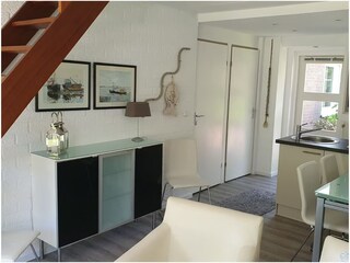 liebevoll eingerichteter Flurbereich