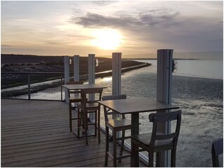 Abendstimmung am kleinen Yachthafen